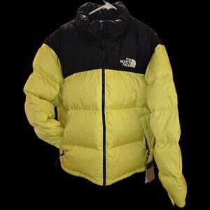 Mens TNF The North Face 1996 Retro Nuptse 700-Down XXL Relaxed Jacket Yellowtail